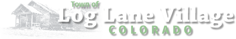 Town of Log Lane Village Colorado Logo