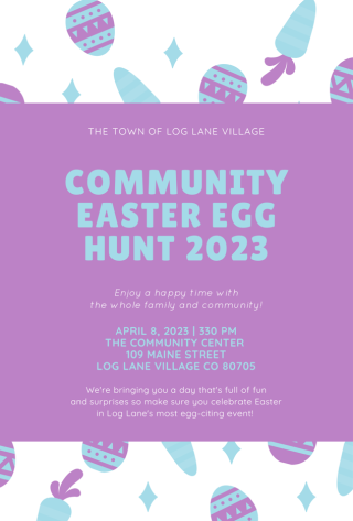 2023 Log Lane Village Easter Egg-Extravaganza April 8 2023